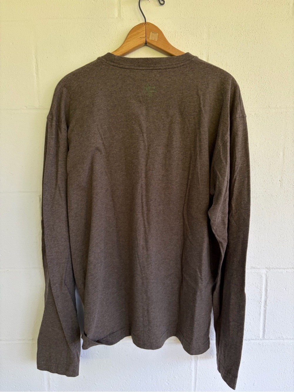 Good Karma by Life is Good - Long Sleeve Brown Graphic Tee - Picture 6 of 7